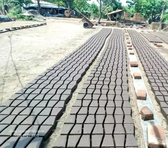 proceso fabricacion ladrillo trapezoidal pv4 de barro