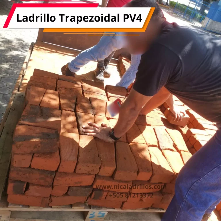 ladrillo trapezoidal de barro para pozo de visita en Managua